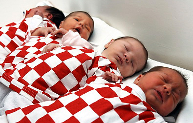 В Оренбурге родились около 200 малышей 